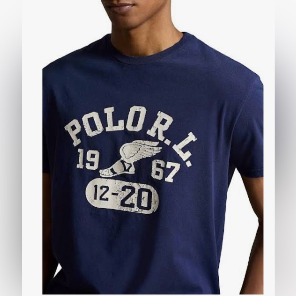 NWT Polo Ralph Lauren Men's Classic Fit Jersey Graphic T-Shirt - Picture 4 of 5